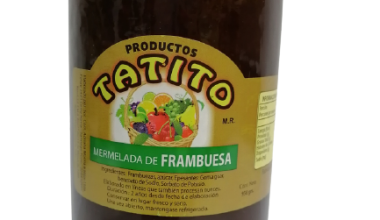 Mermelada Frambuesa Tatito