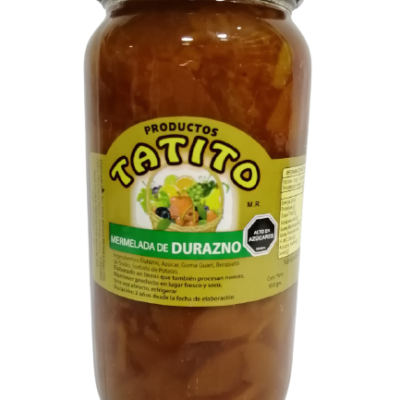 Mermelada Durazno Tatito