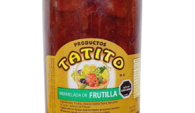 Mermelada Frutilla Tatito