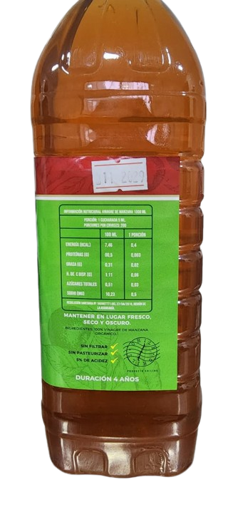 Vinagre de Manzana Orgánico Los Jesuitas - Imagen 2